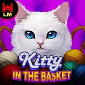 Kitty in the Basket